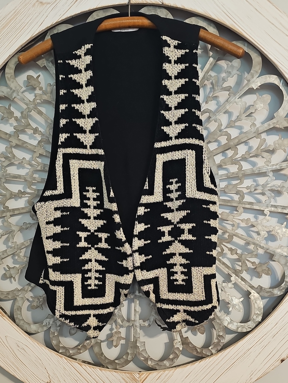 Brenda French Knit Vest.